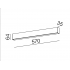 RAFTER 57 LED 3000K natynkowy czarny struktura 40529-M930-D9-00-12